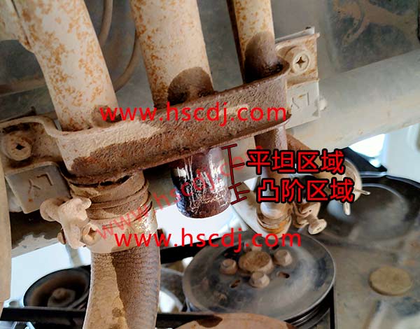 鋼絲喉箍放置區(qū)域